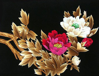 麥秸畫(huà) 自然的藝術(shù)與文化的傳承